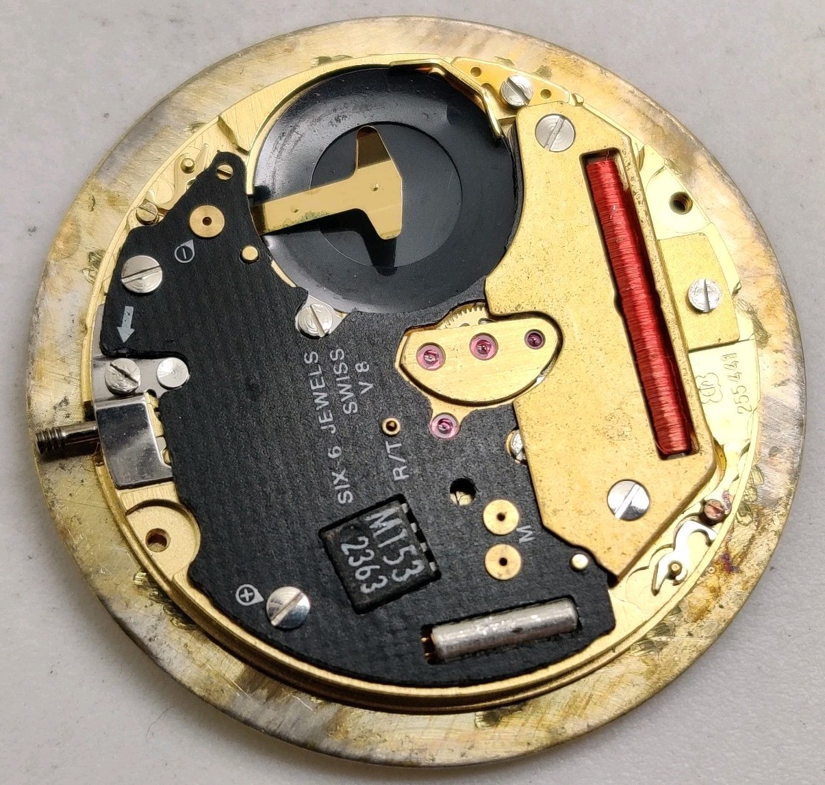 ETA Cal. 255.441 Swiss quartz watch movement For Repair