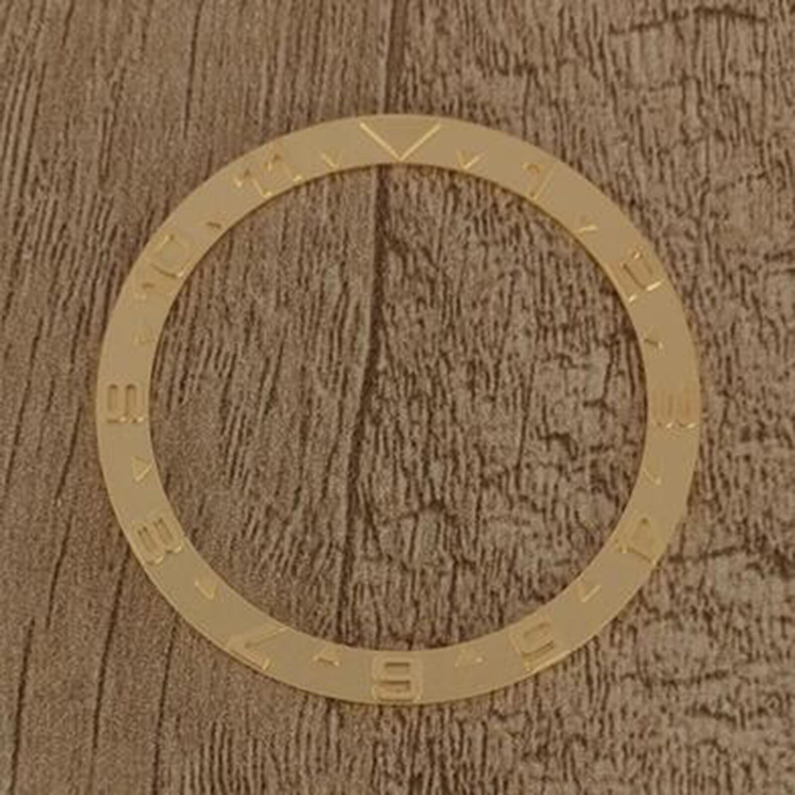 39mm Flat Ceramic/Steel Ring Watch Bezel Insert Ring Watch Accessory Repair Part