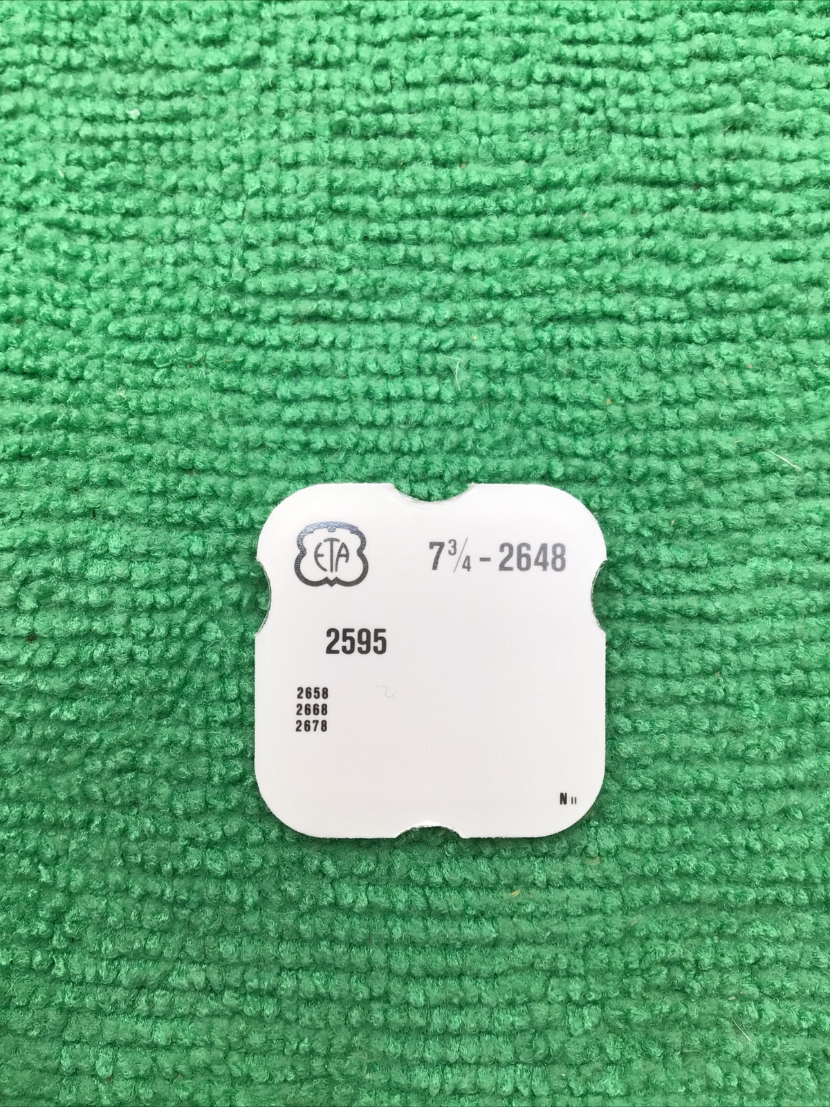 ETA 2648 Watch Part 2595, Auto 7508