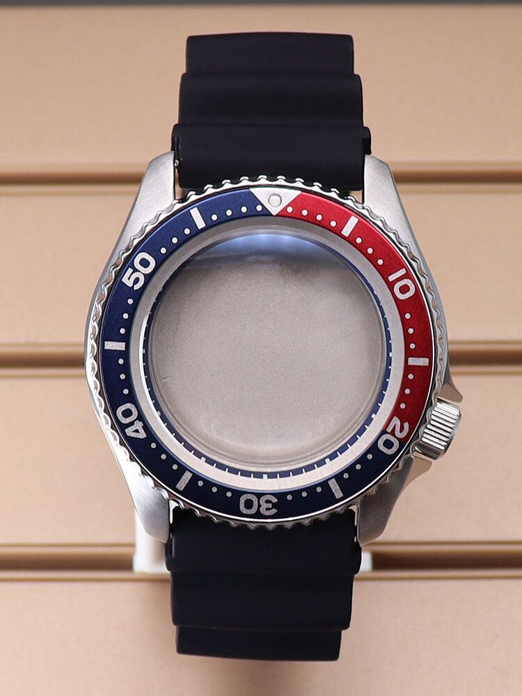 42.5mm Seiko SKX007 Mod Watch Case Sapphire Glass For Seiko Nh35 Nh36 Movement