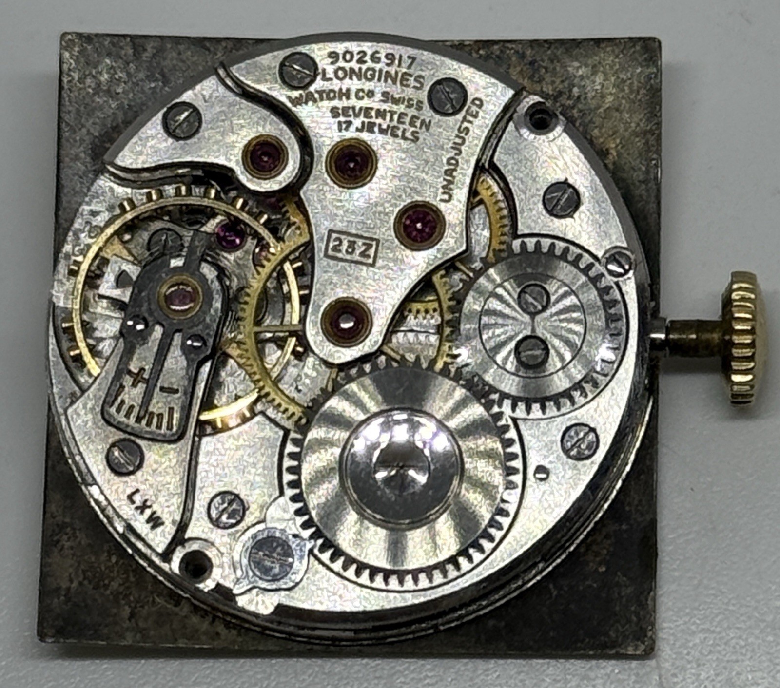 Longines 23Z Movement 17 Jewels Does Not Run