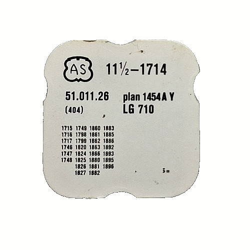 AS 1714 WINDING STEM MALE LEN 7.10 watch part #360/412 #404 SEE INTERCHANGE