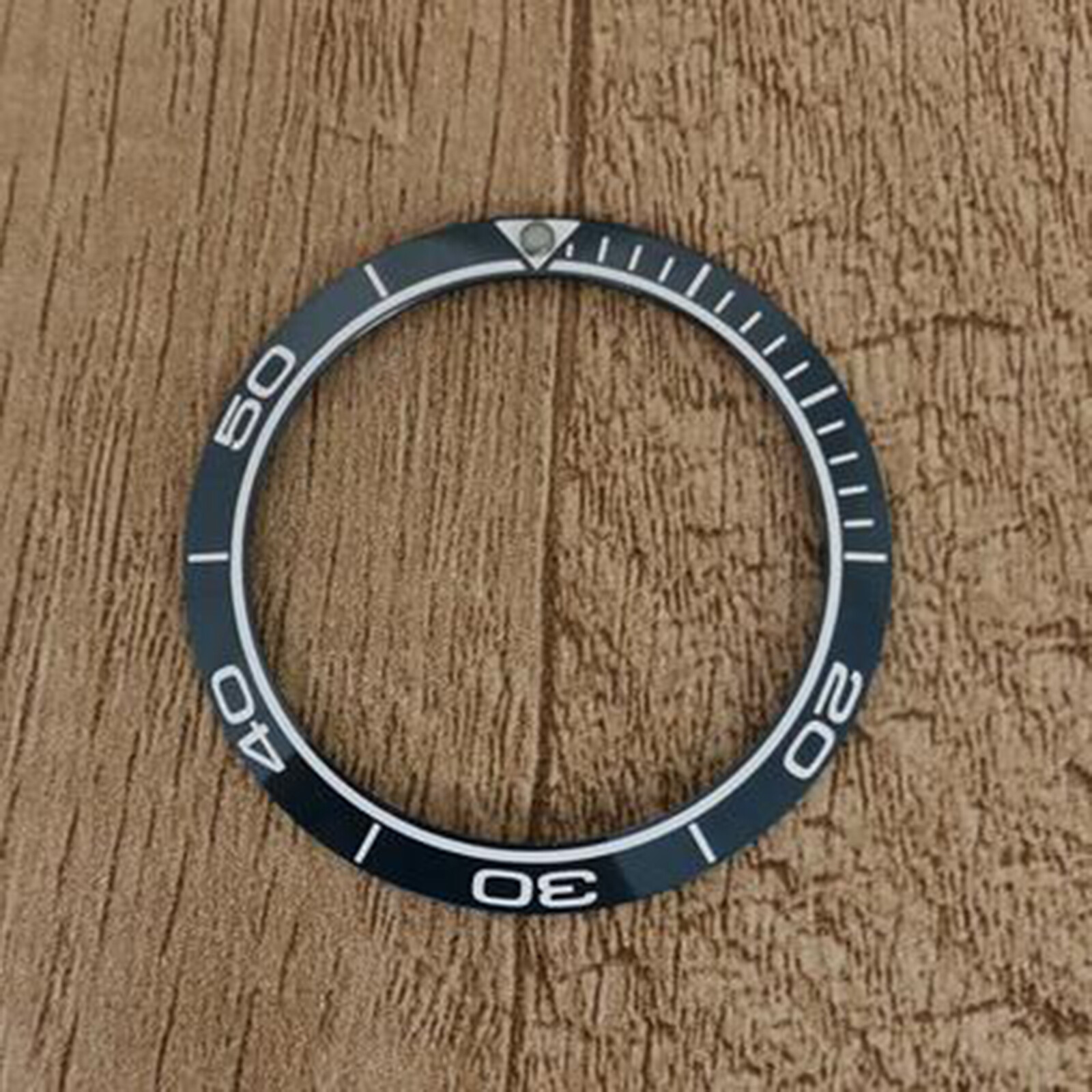 Outer 38MM Inner 30.5MM Ceramic Watch Bezel Luminous Beads Watch Bezel Ring