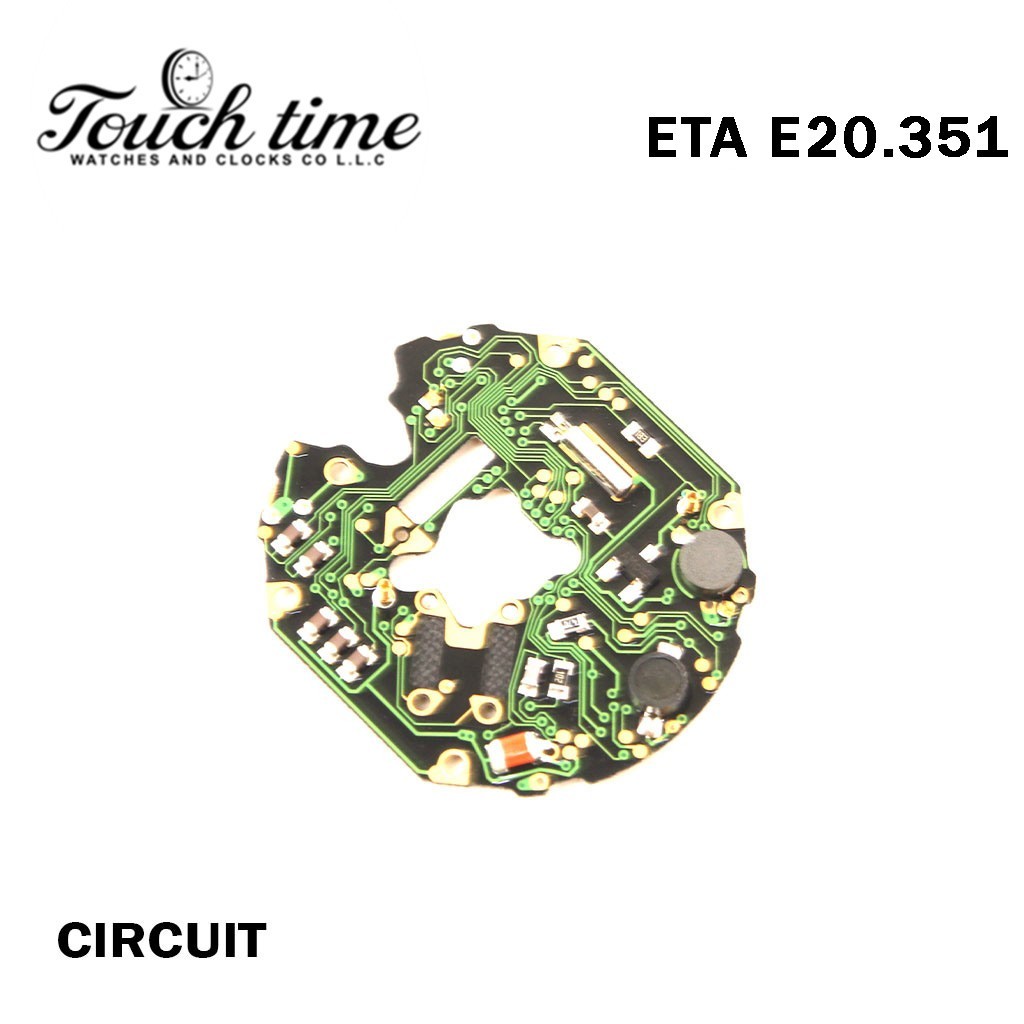 Circuit Board For Movement ETA E20.351-Swiss Made Watch-Electronic Module.