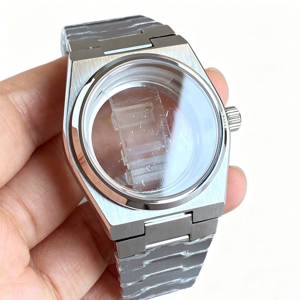 PRX 10ATM Brushed Steel Watch Case Sapphire 32mm Dial Lume For NH35 NH36 ETA2824