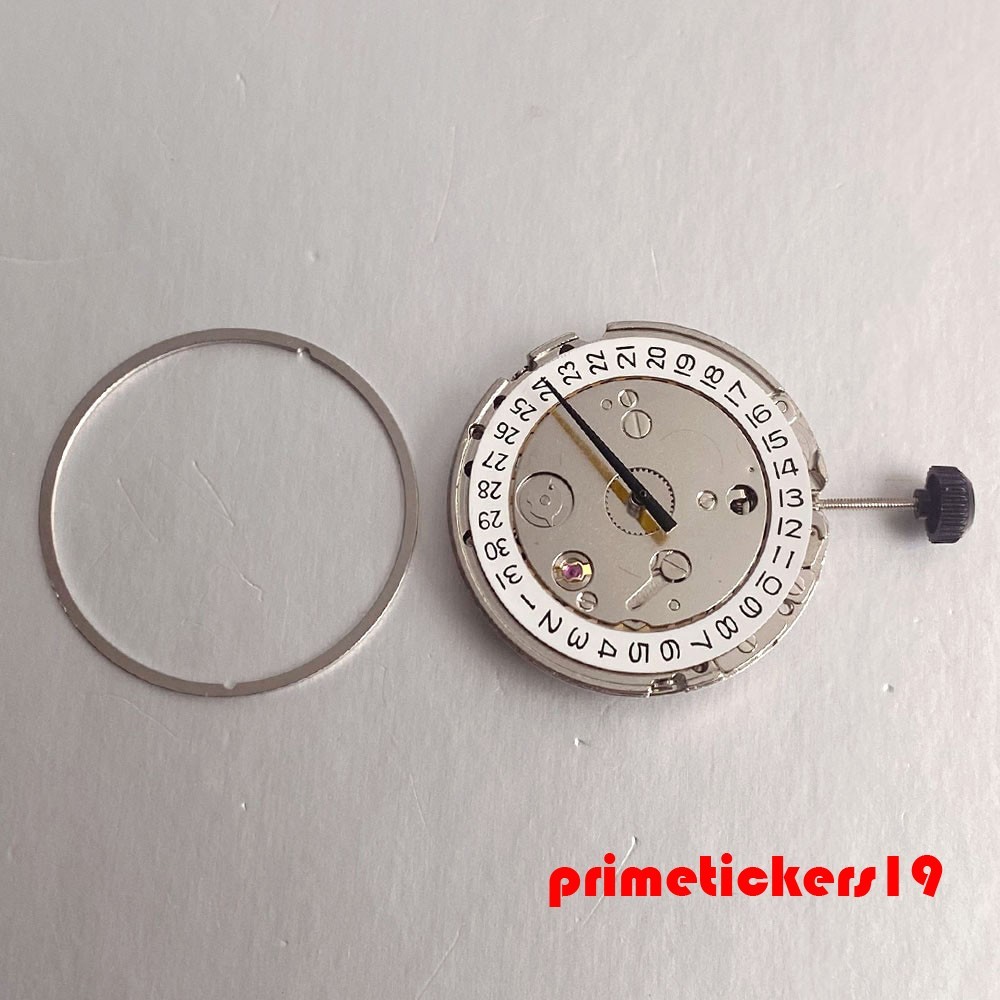 ST1612 Mechanical 21 Jewels Automatic Watch Movement Date 21600VPH High Accuracy
