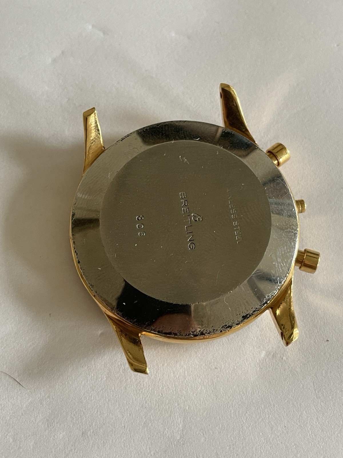 Breitling Navitimer 806 watch case for parts or project … Read ‼️