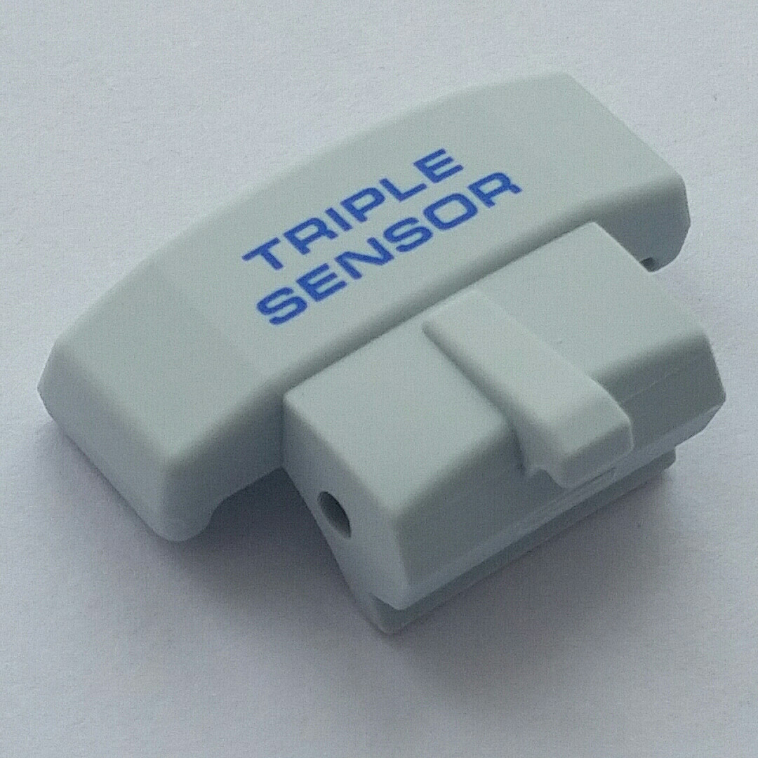 Casio ProTrek Strap Cover End Piece PRW-3000G-7 6H 12H White Silver 2 pcs