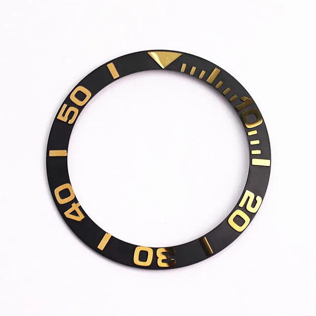 Matt Ceramic Bezel Insert For Swordfish MDV106-1A 106B-2A 106G Scale Ring