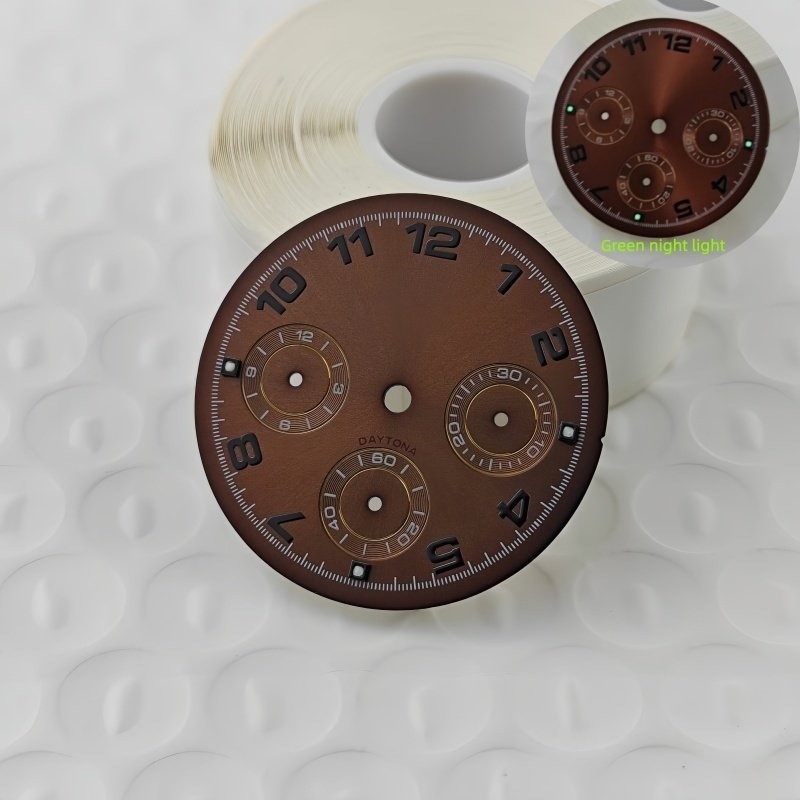 VK63 Dial 29.5mm Chronograph Multifunction Quartz Watch Parts for VK63 Movement