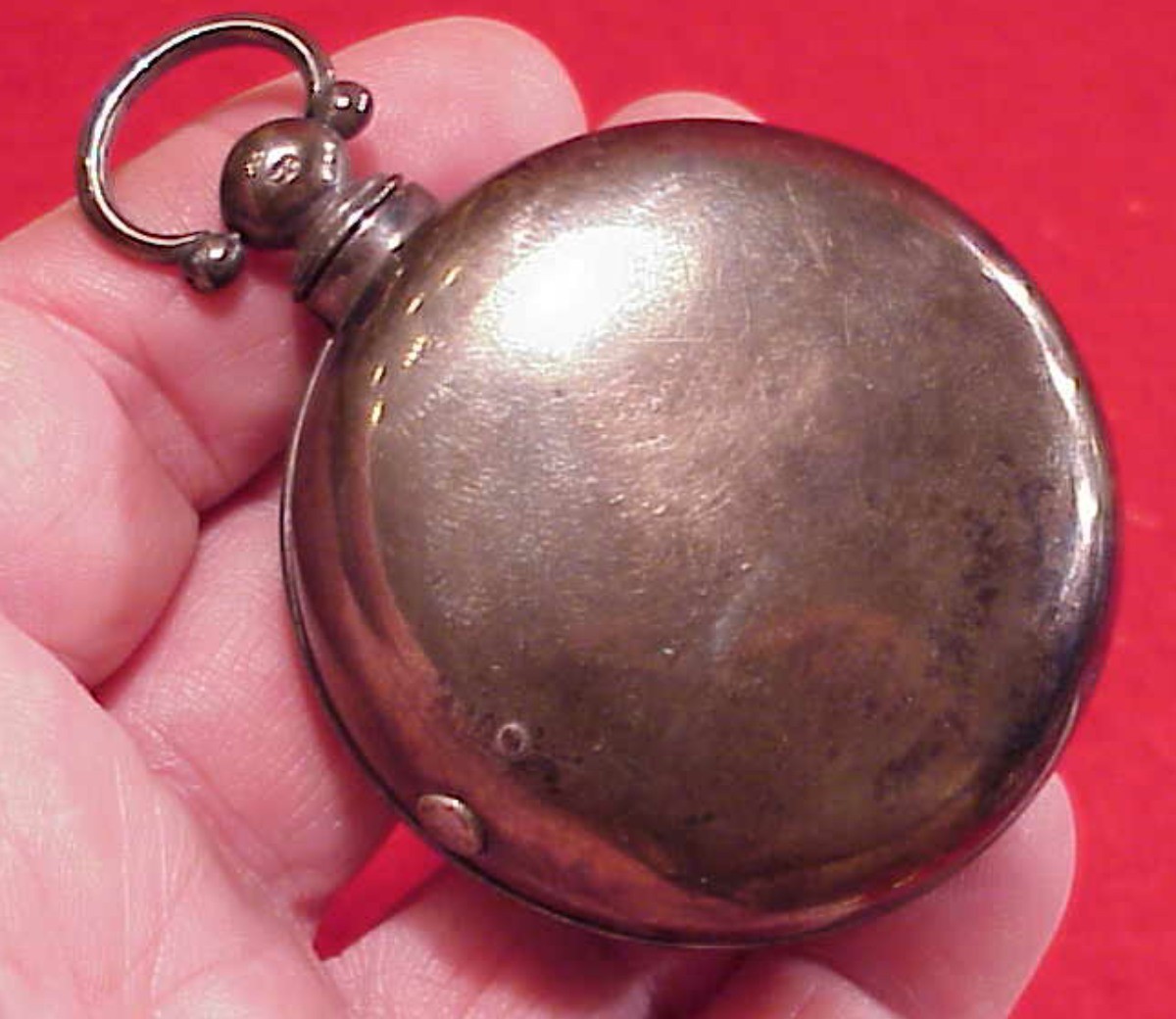 VINTAGE 55MM ENGLISH STERLING PAIR CASE PAPERS EMPTY POCKET WATCH 82.2 GRAMS