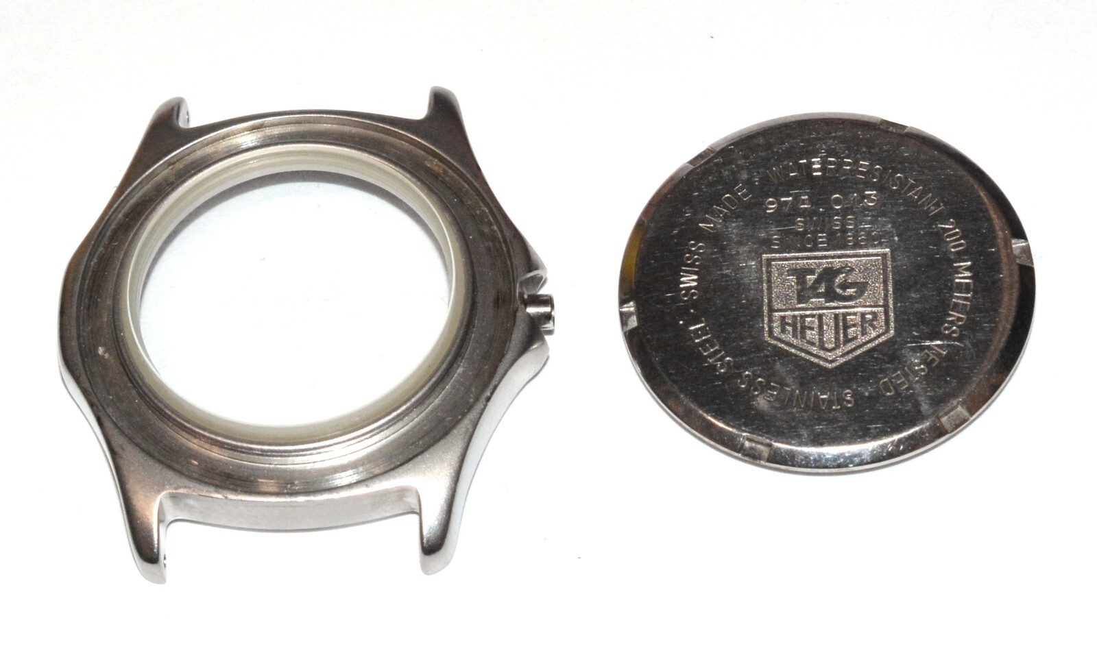 Original Tag Heuer 2000 Series Pre-Owned Stainless Steel Case! Ref: 974.013!