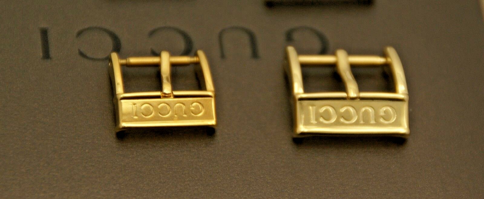 Gucci Replacement Buckle 12 mm, 14 mm in Gold and Silver Tone – New