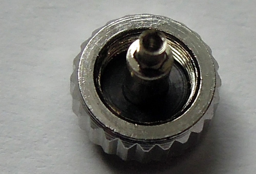 Authentic Rolex 24-704-0 stainless steel submariner Daytona 7mm screw-down crown