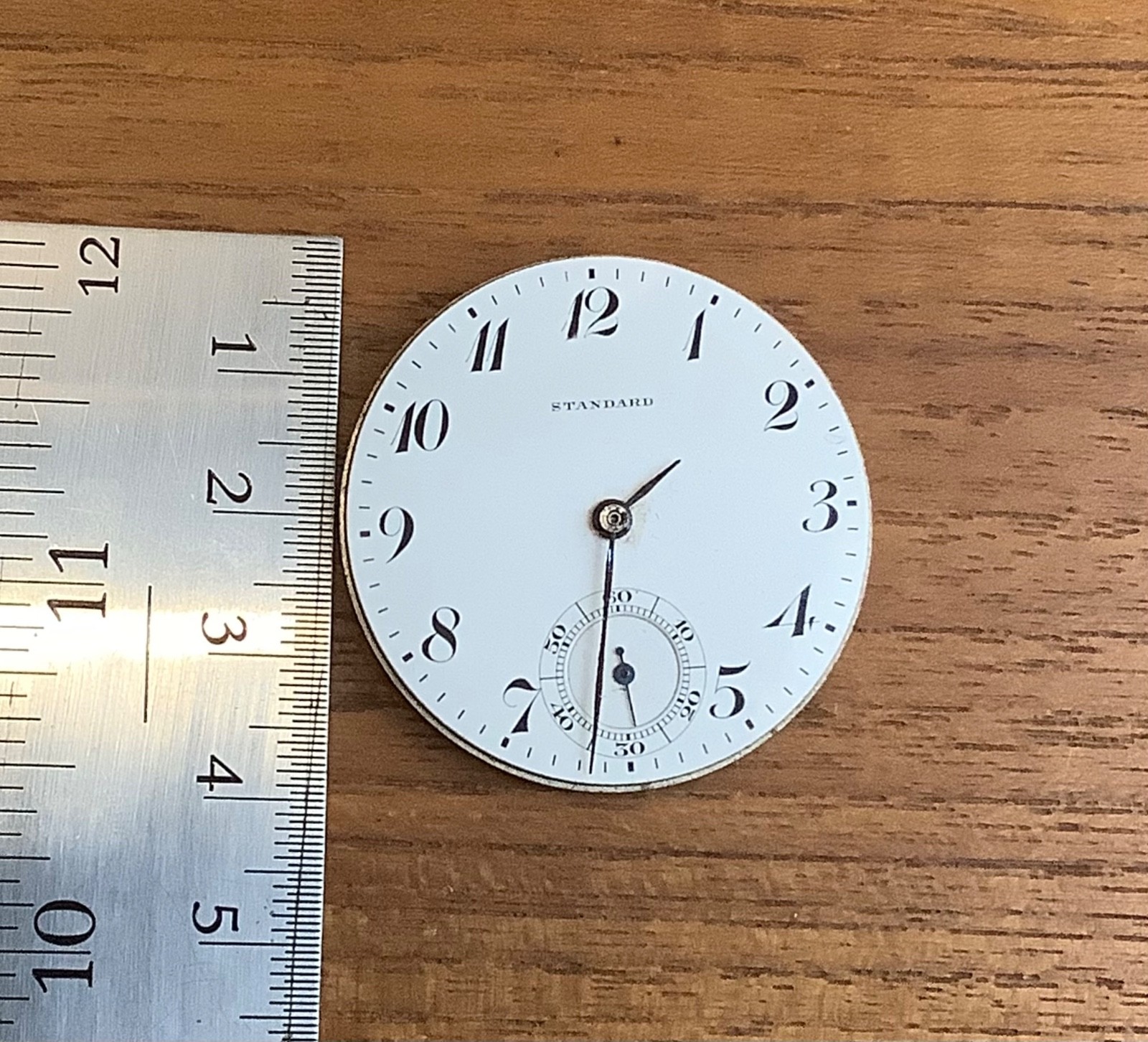 Vintage New York Standard Pocket Watch Movement Gr. 1553 Model K Size 16s Parts