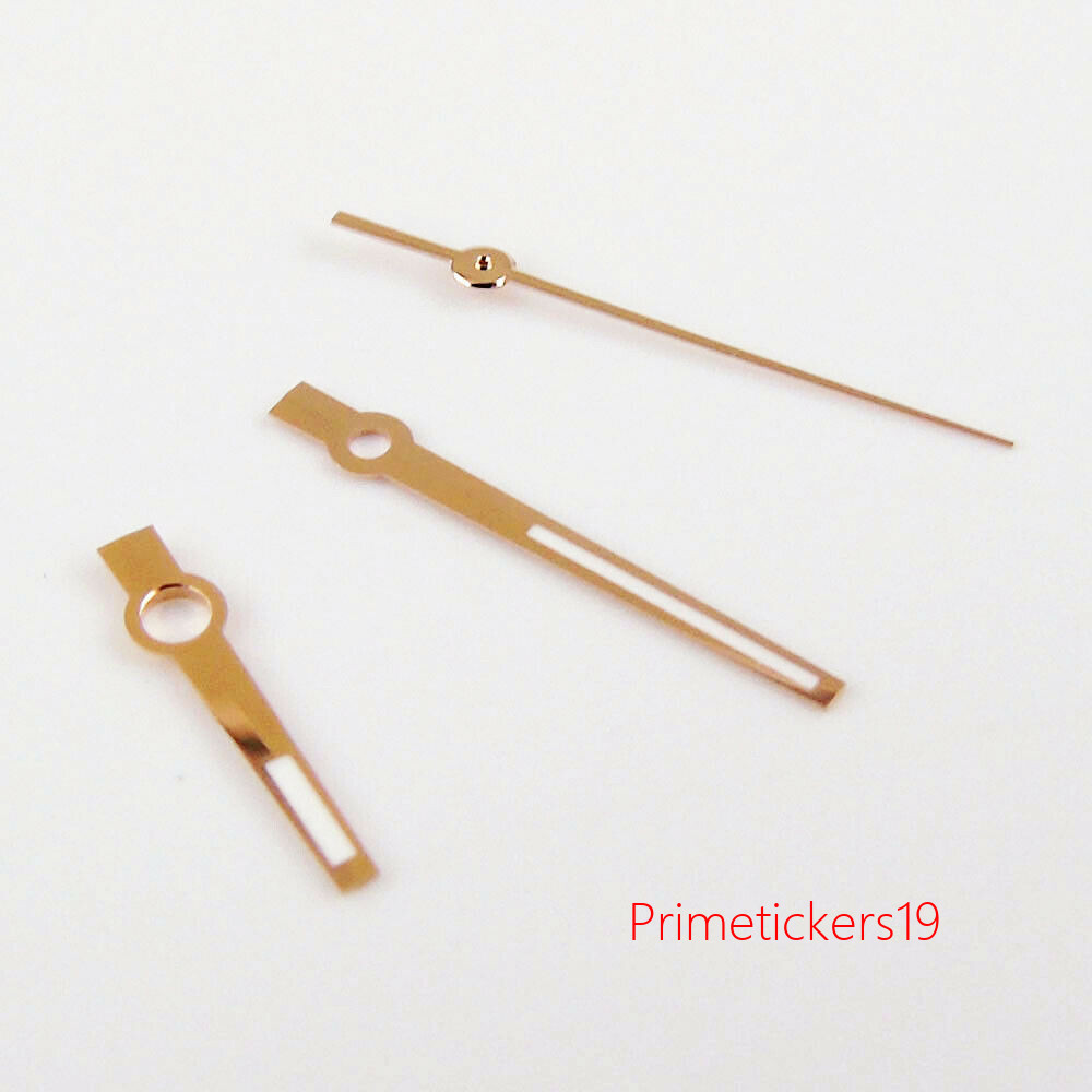 Rose Gold/Gold Watch Hands Fit Miyota 8215 821A 8205 Automatic Movement Luminous