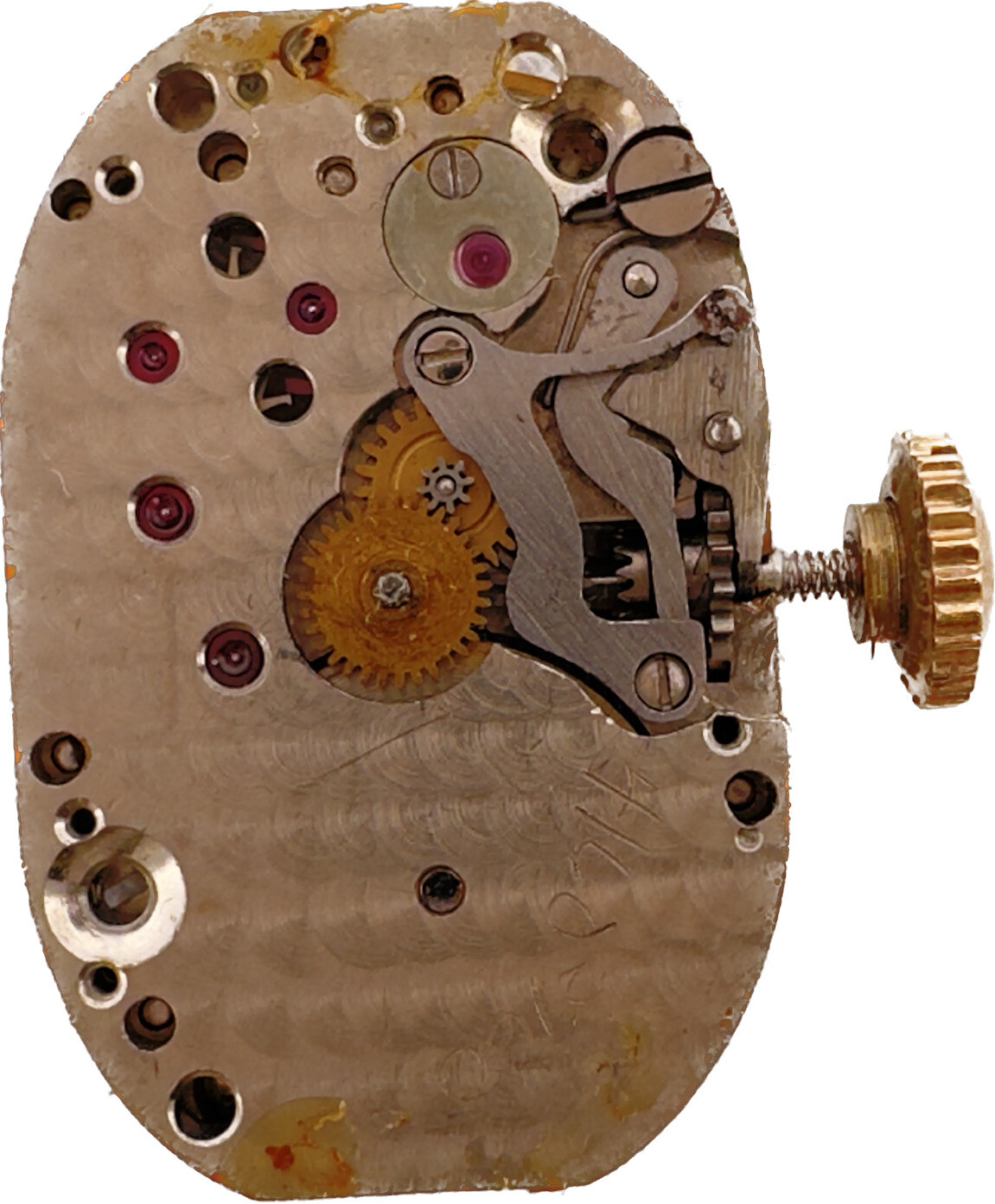 Vintage 19.5mm x 12.5mm Gubelin Mechanical Ladies Wristwatch Movement N1