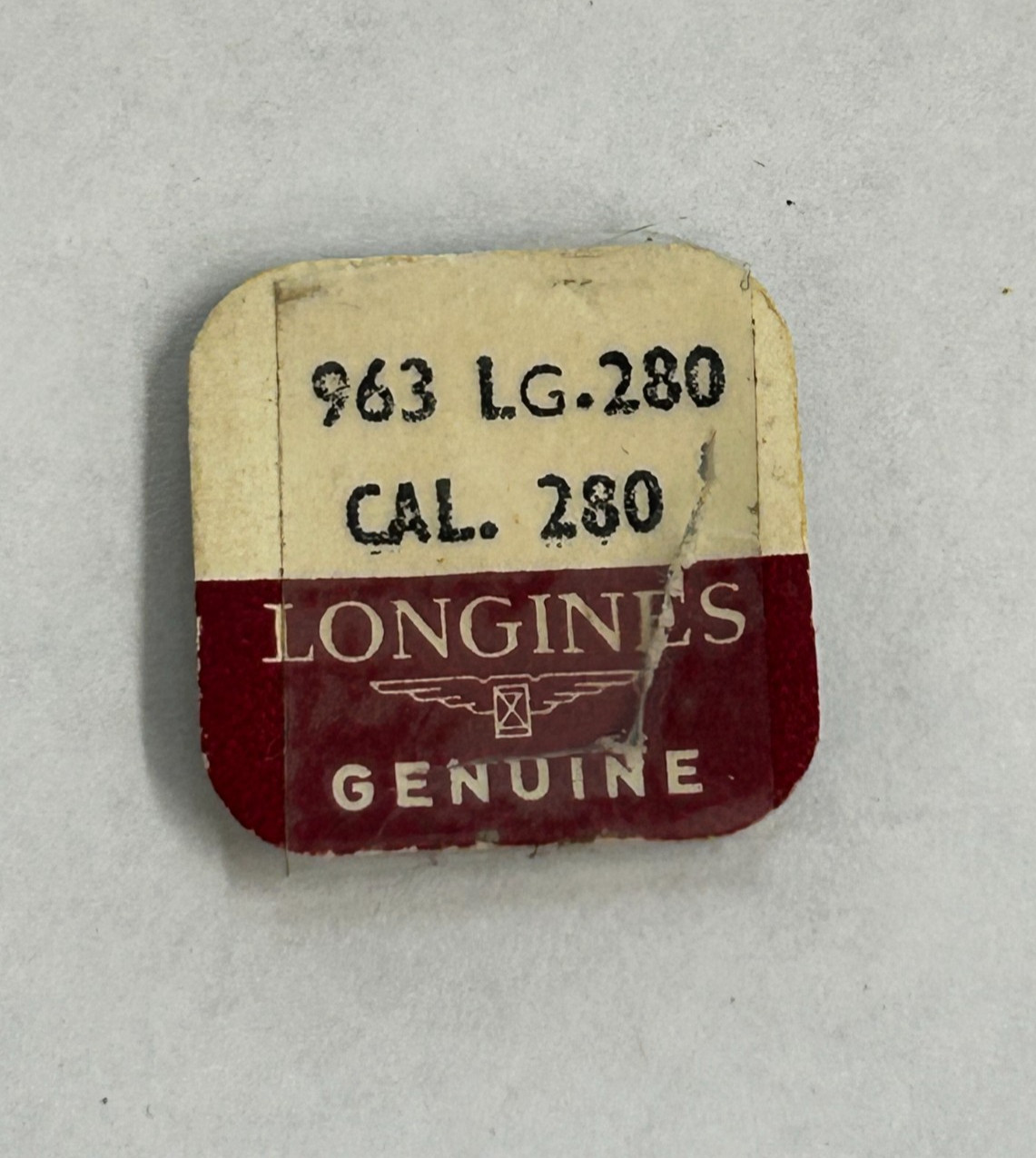 NOS Genuine Longines Cal 280 LG.280 Male Threaded Post Winding Stem Part 963