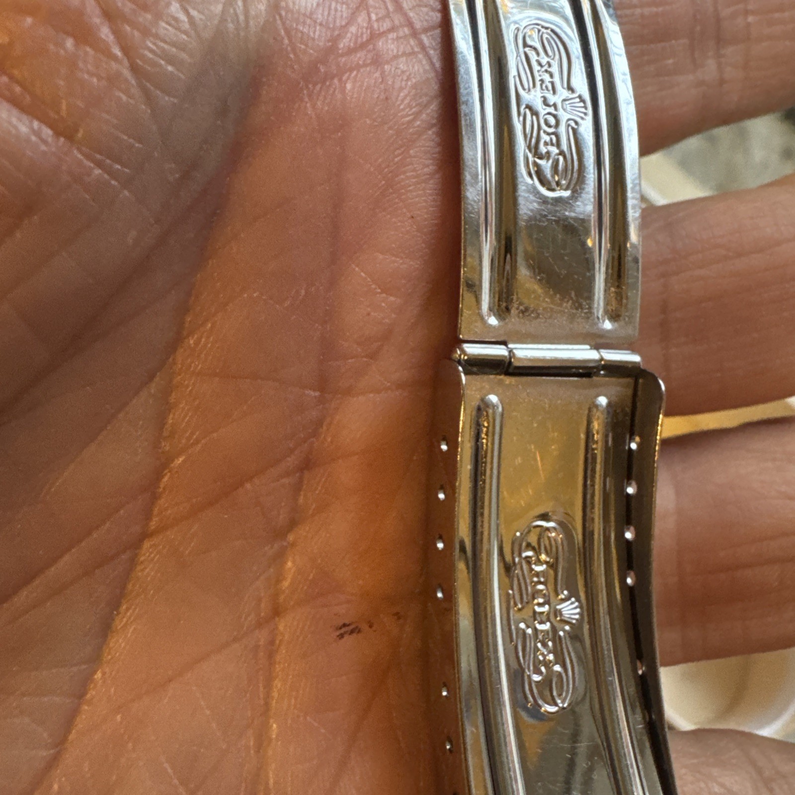 Vintage Rolex 93153-18 16613 16803 Submariner clasp U4 Circa 1988