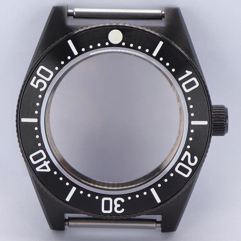 40mm Watch Case For Mod SPB143J1/SPB253J1 Tiger Whale NH35 NH36 NH34 4R36 NH70