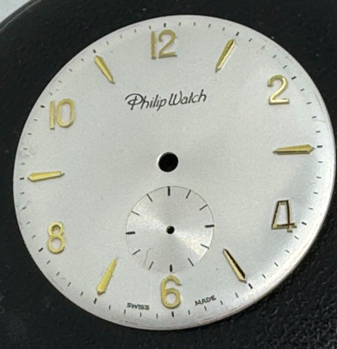 Philip Watch Original Spare Parts Dial Hands Peseux 7001