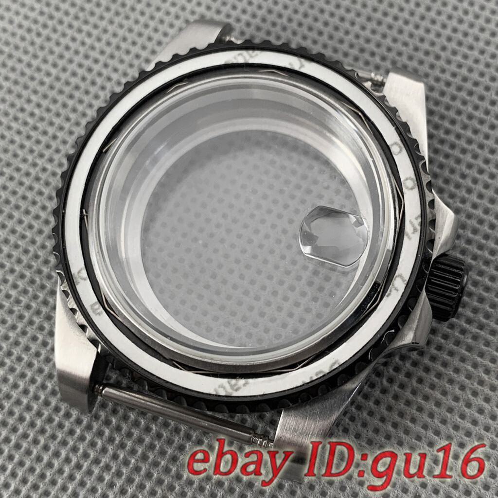 40mm Watch Case Fit NH35 NH36 Miyota 8215 821A 8205 ETA 2824/2836 Sapphire Glass
