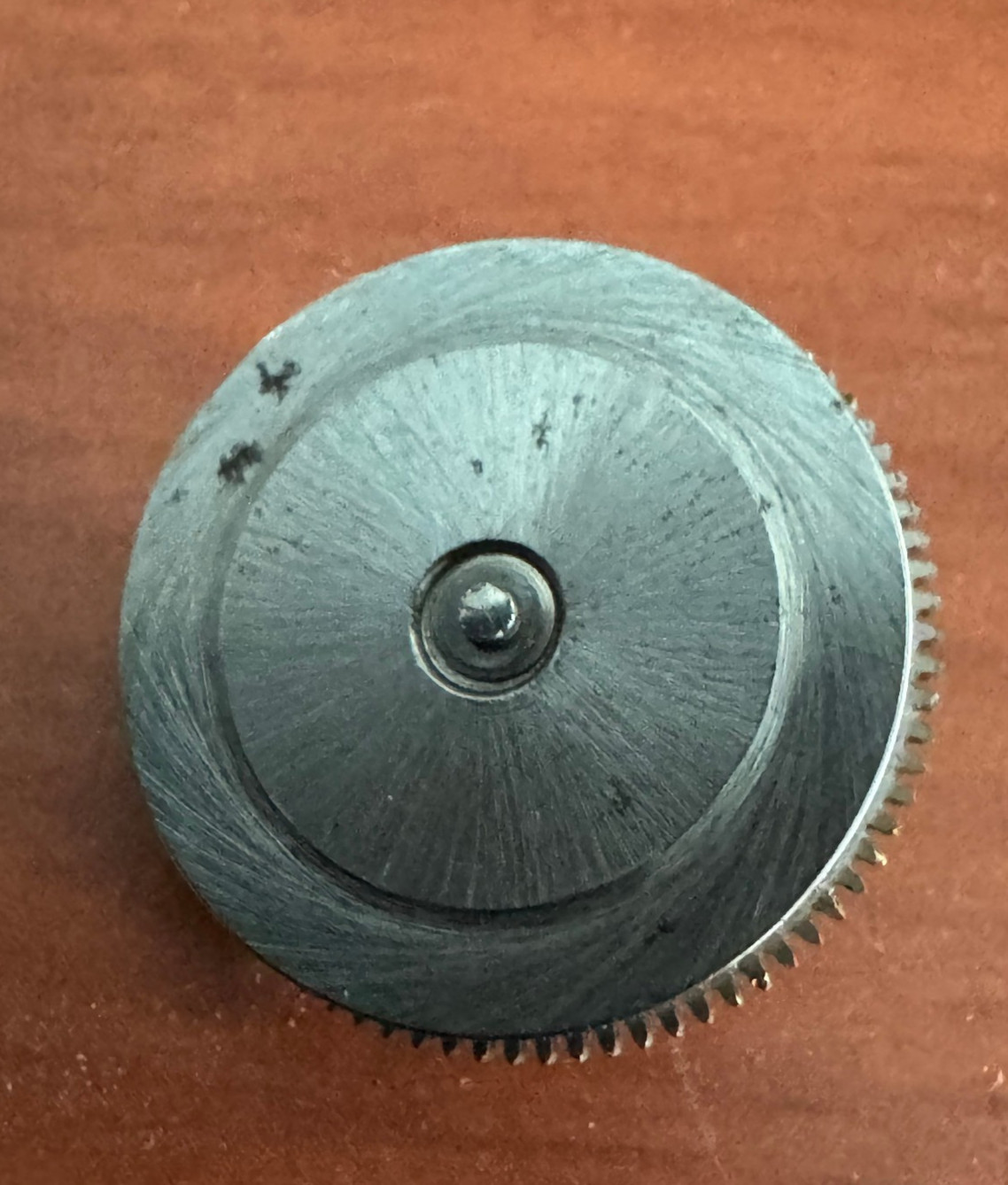 VINTAGE COMPLETE BARREL W/ GOOD MAINSPRING FOR 18 SIZE WALTHAM CRESCENT ST. 1892