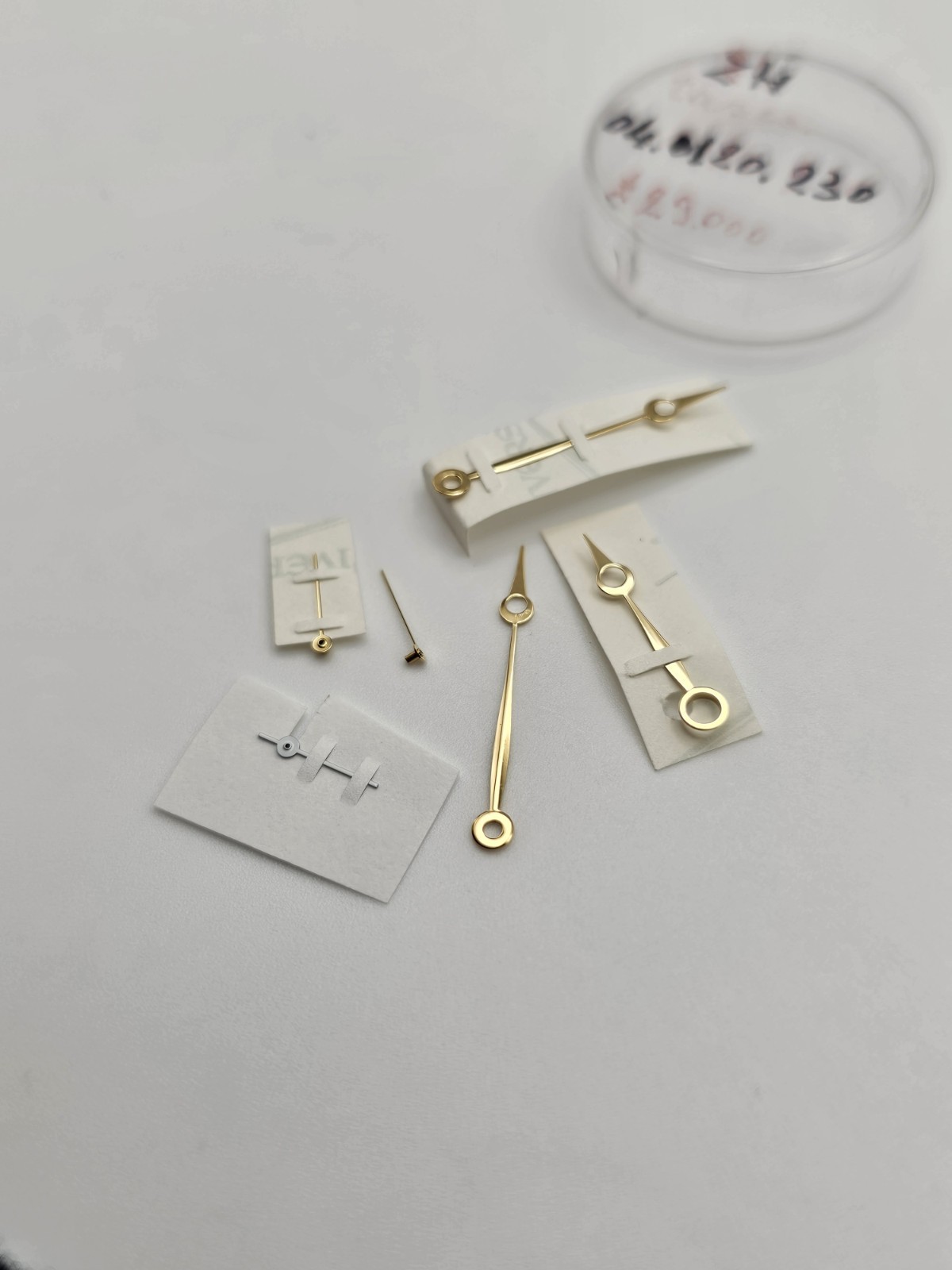 1x NOS Kit Zenith Pocket – Gold – Second Hand – Pocket Watch Balls 04.0120.230