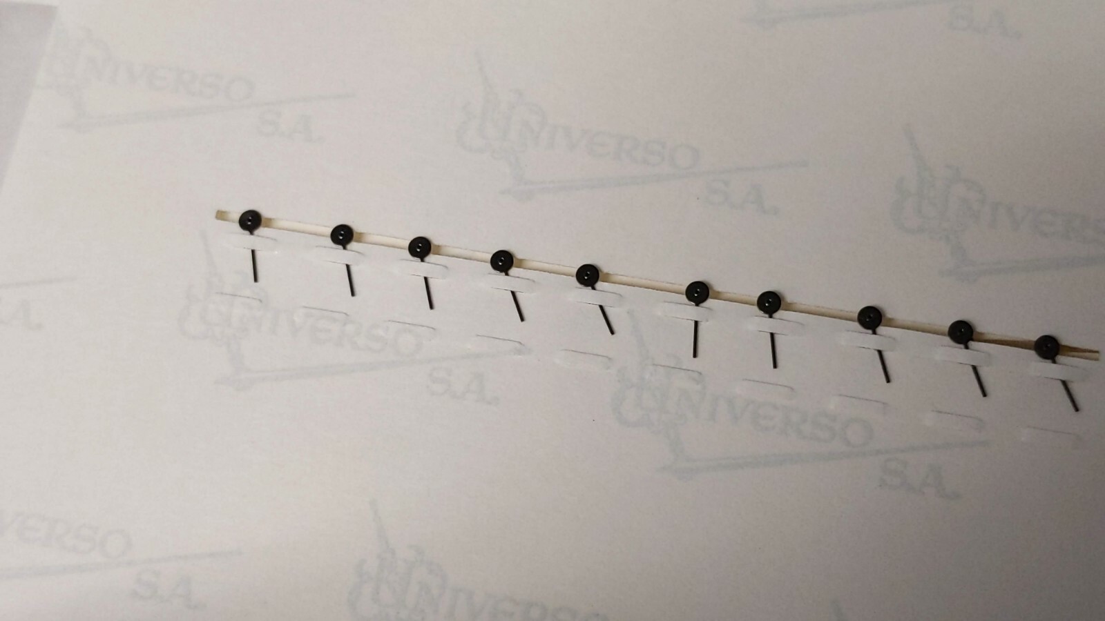 Universo Sub Dial BLACK HAND NOS for watch repair