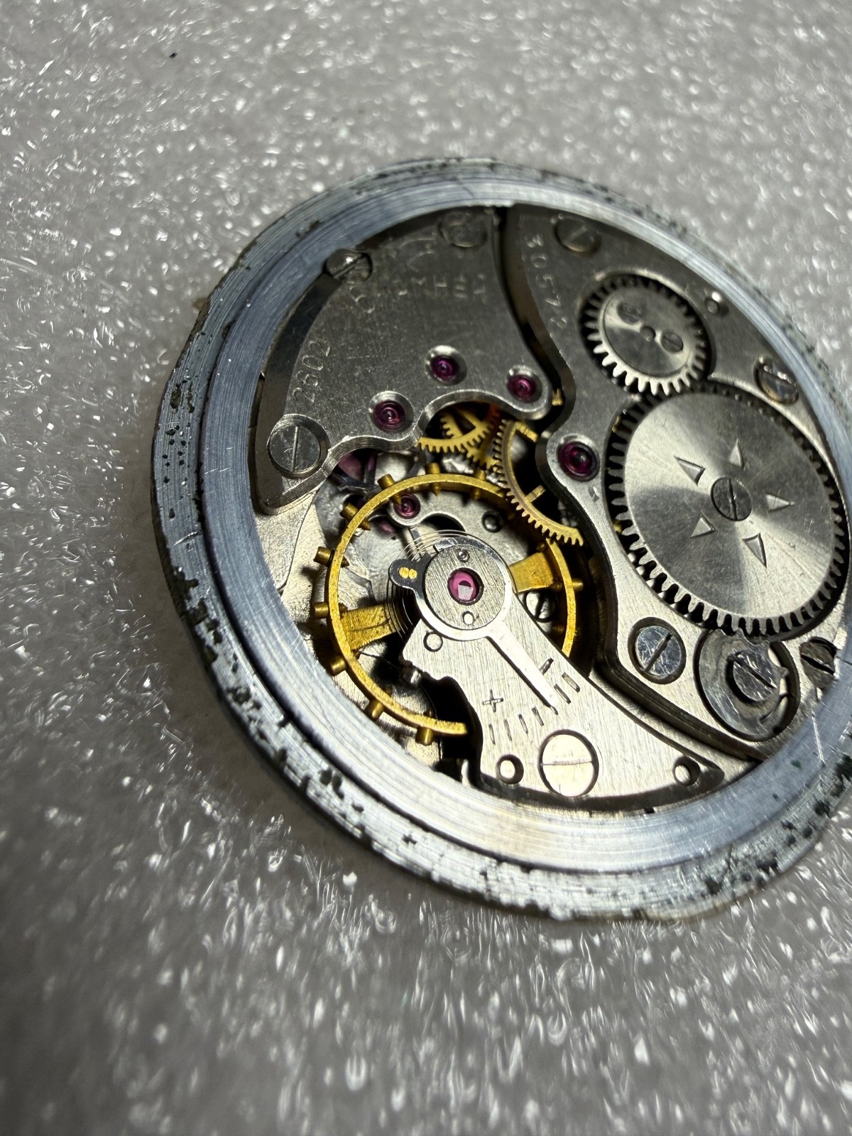 Watch movement USSR Raketa Cal.2602 plus Dial.For parts.