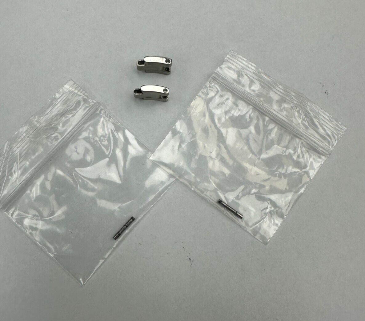 Genuine Rolex 10mm Brushed Solid S/S Oyster Old Style Lot Of 2Links w/Screws Lds