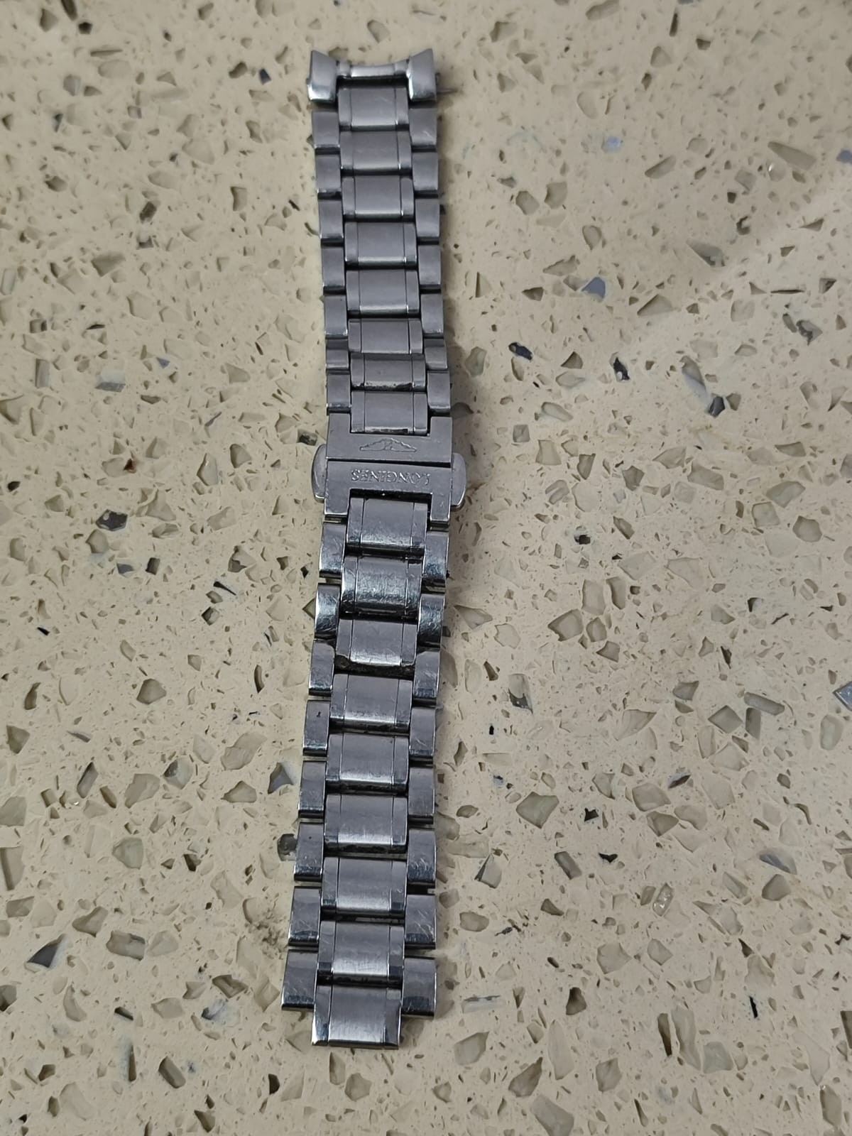Longines Admiral Chronograph Automatic Part bracelet 20mm without one end link