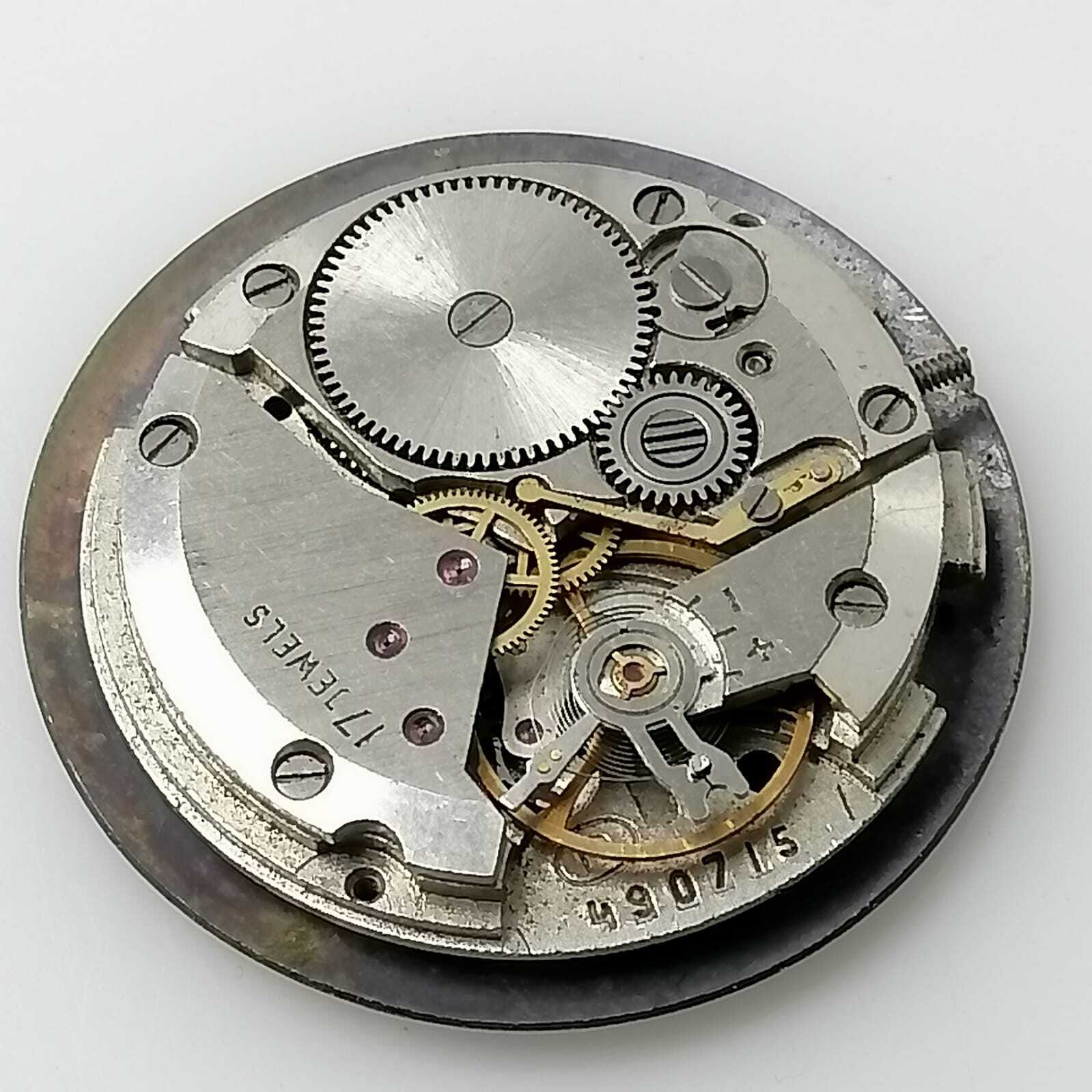 CAMY 490715 Manual Winding Watch Movement For Parts MUR268ARB1