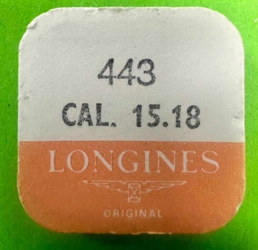 Longines 15.18 Part 443 Setting Lever and Screw Genuine Sealed New Old Stock