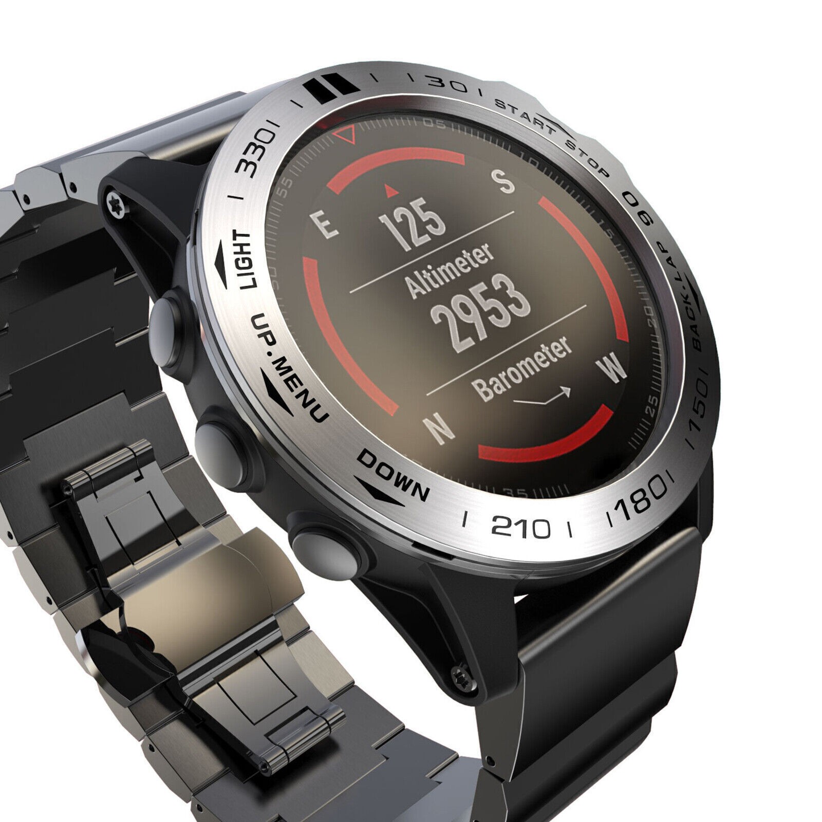 Metal Bezel Ring Guard Bumper Cover Frame For Garmin Fenix 5X/5X Plus Watch Part