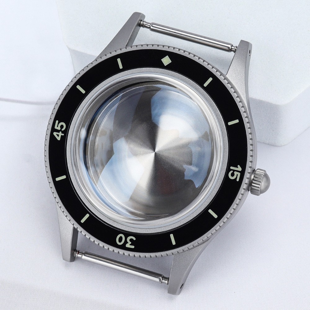 Luminous Bezel Diver Watch Case 40mm Modify Fifty Fathoms For Seiko NH35 36 NH38
