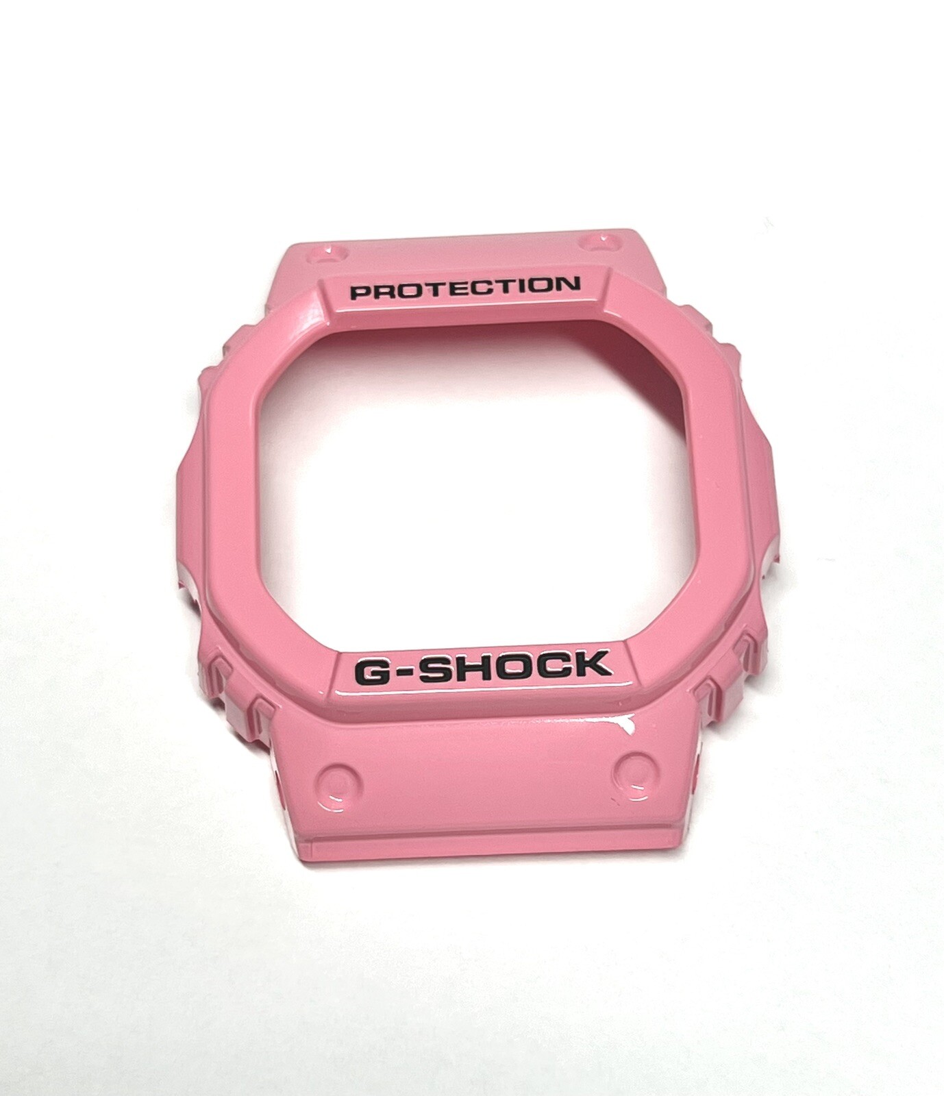 Genuine G Shock Replacement Bezel Cover for DW5600LR-4 GLOSSY PINK NEW **