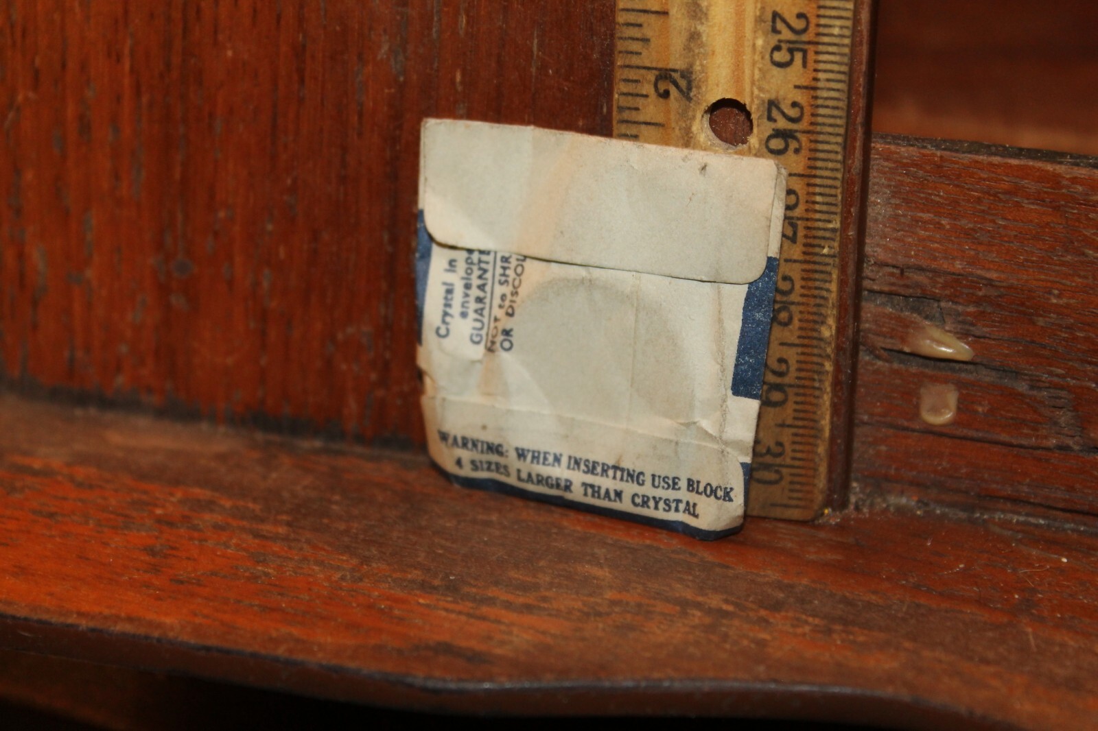 One NOS VINTAGE Tru-Seal Watch Crystal TS 20