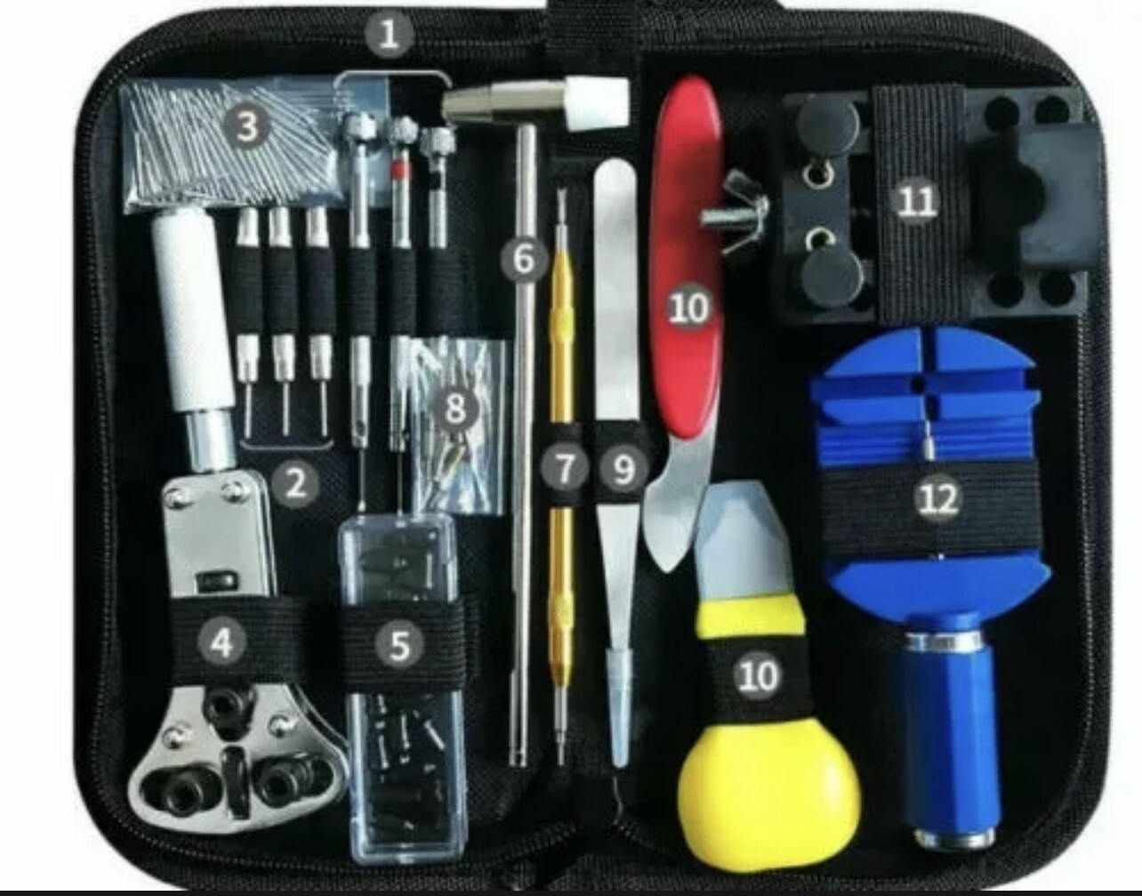DELUXE 147 WATCH BAND BRACELET LEATHER STRAP CHANGING TOOL KIT FOR INVICTA WATCH