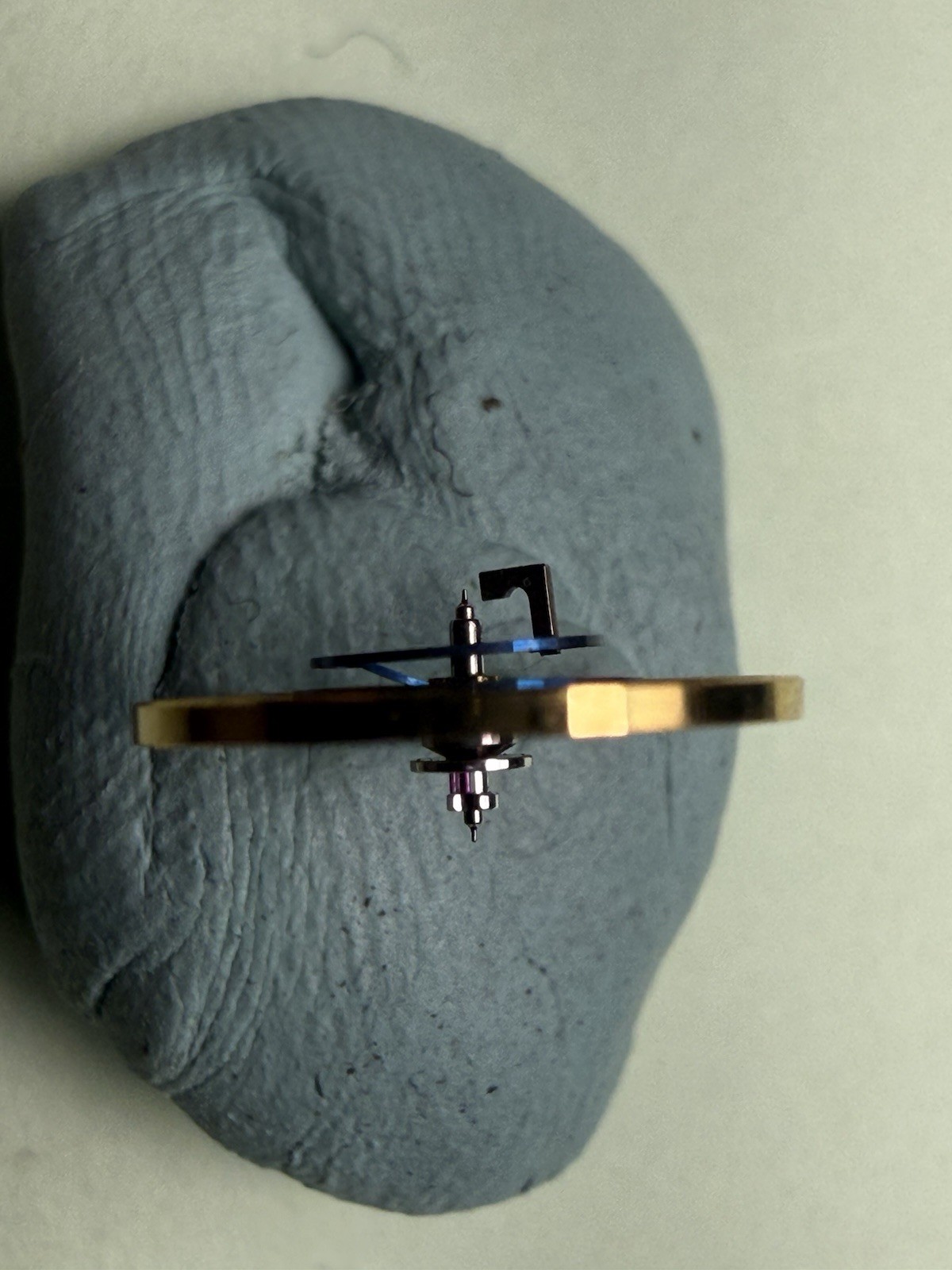 Balance wheel Blu for Rolex (cod. 4130-432) — Good Used Condition.