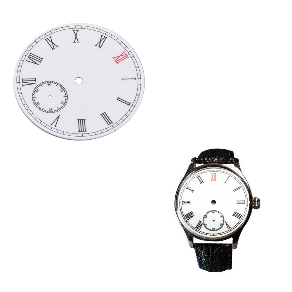 38.9mm Watch Dial Plate Face Dial Fit Hand Winding For 6497, 6498 Movement G