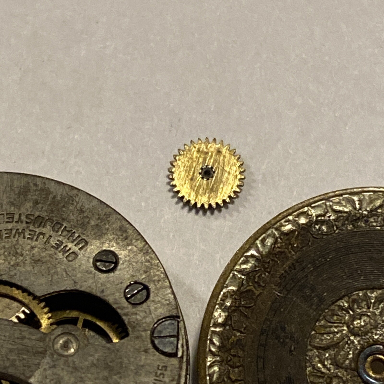Relion Watch Co. Movement 1 Jewel AS 175 Or As 111 Cylinder Escapement