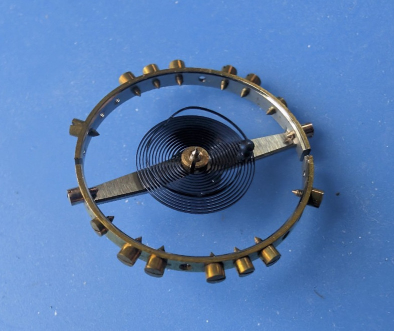VINTAGE EARLY 16 SIZE HAMILTON GRADE 974 MODEL 1 POCKET WATCH MOVEMENT PARTS