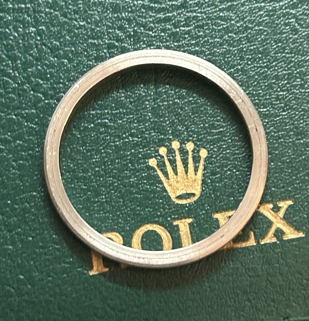 Vintage Rolex Ladies Datejust Engine Turned Steel Bezel 6916, 6917, 6927