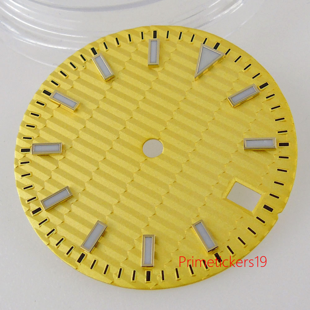 29mm Luminous Watch Dial Sterile Watch Face Fit for NH35/NH35A Model Date Window
