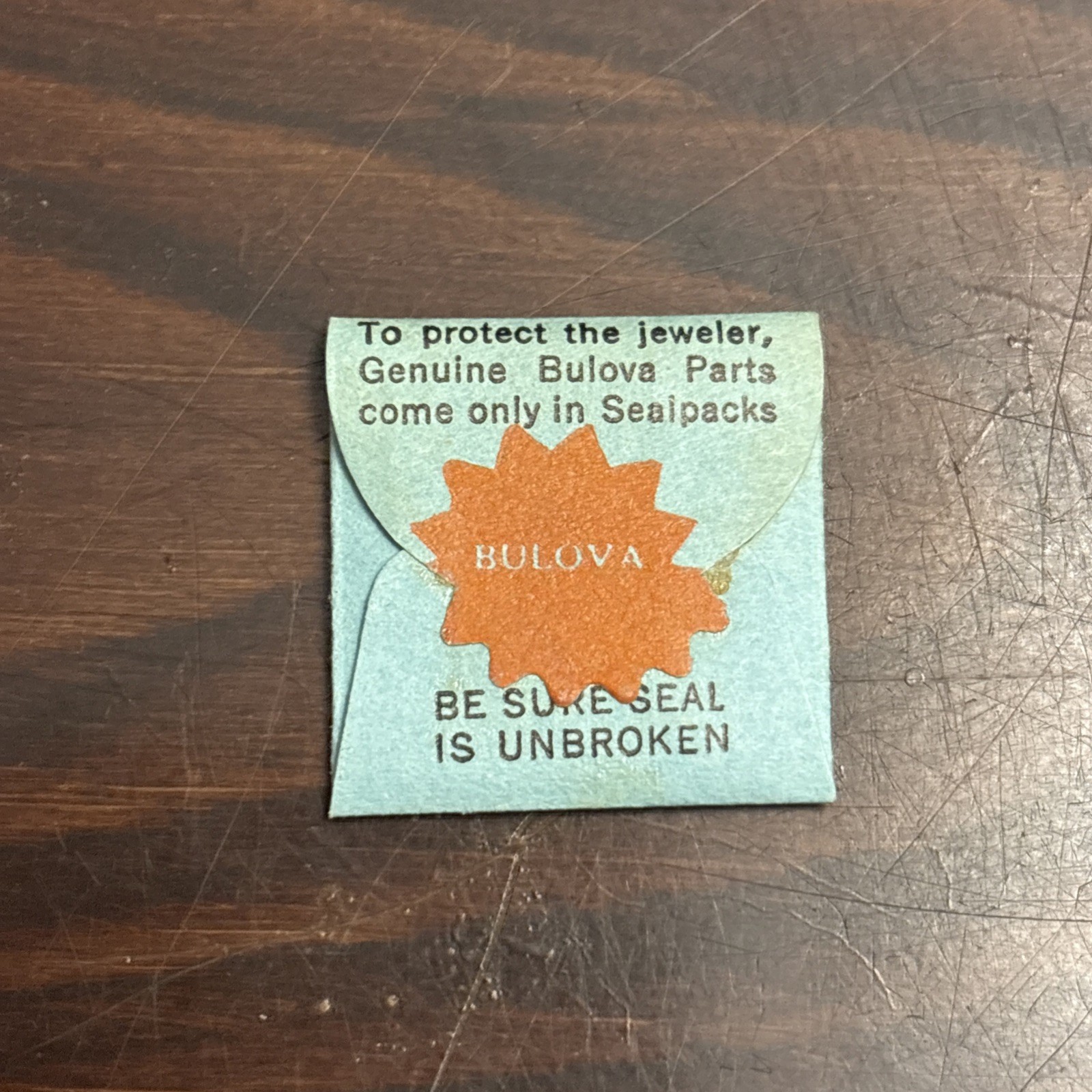 Bulova 10BA Balance Staff – NOS #56