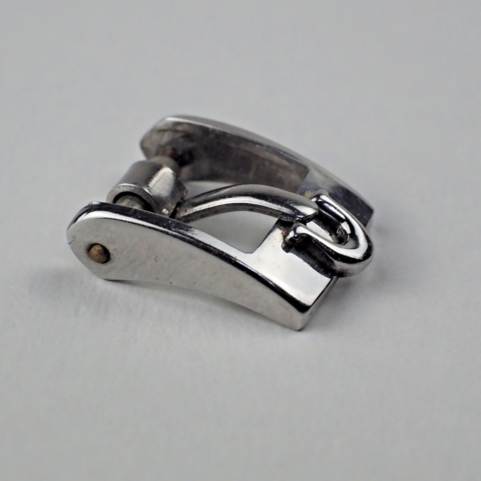 Vintage OMEGA 8mm Steel Buckle for Ladies Vintage Watch Strap – Genuine