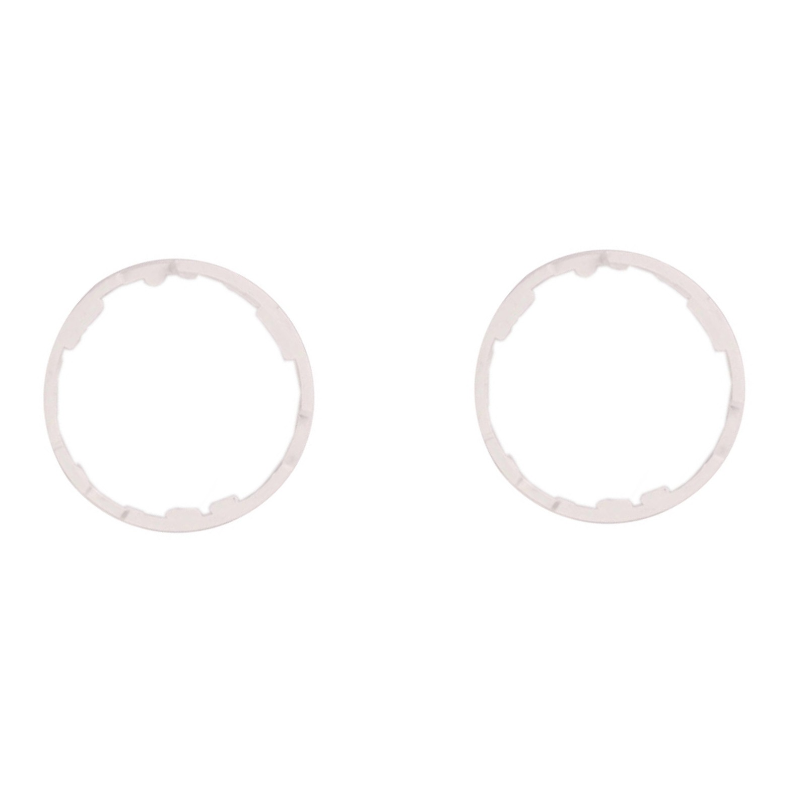 2Pack White Plastic Watch Movement Spacer Ring For 8200 Movement Precision