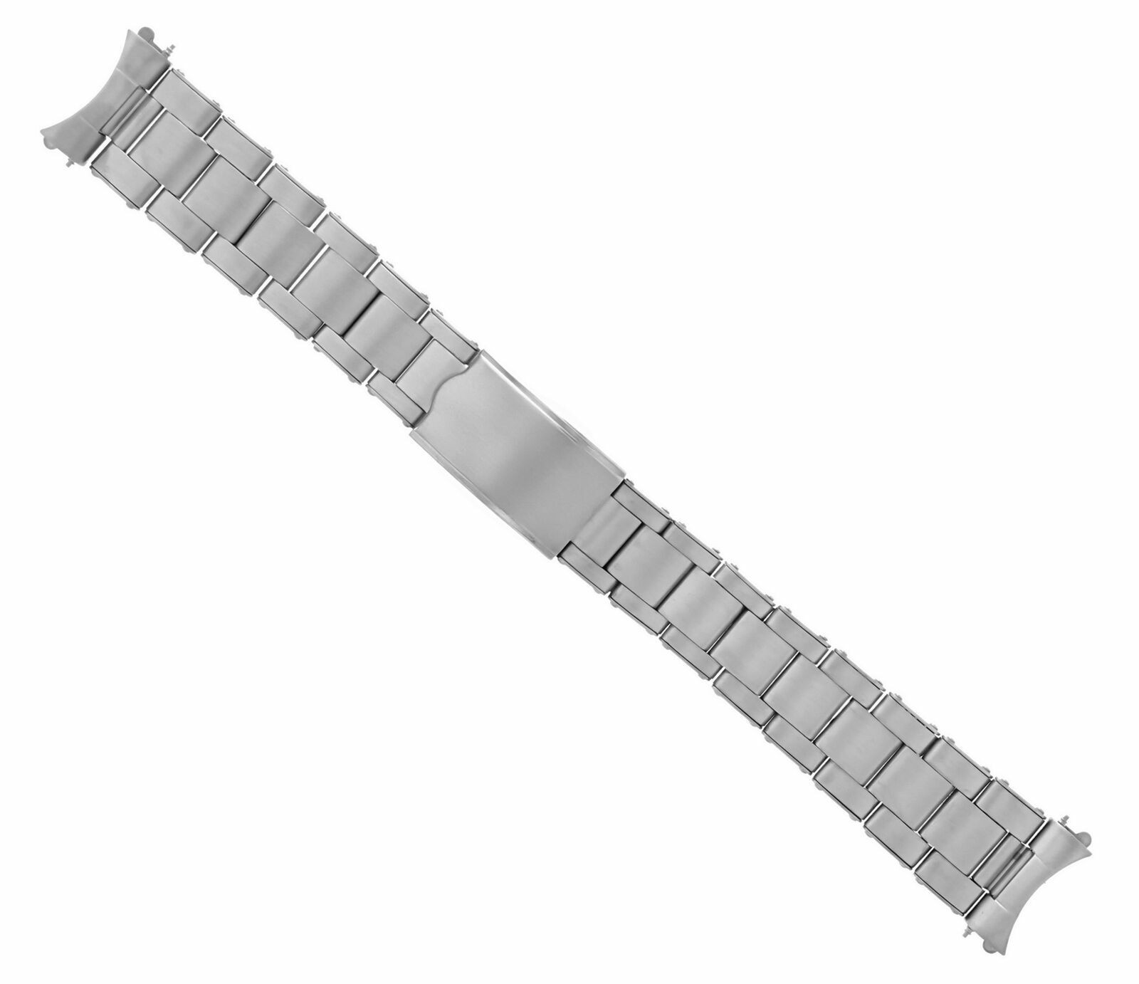 STAINLESS STEEL OYSTER WATCH BAND FOR ROLEX 19MM 34MM CASE 15210, 14000, 1400M