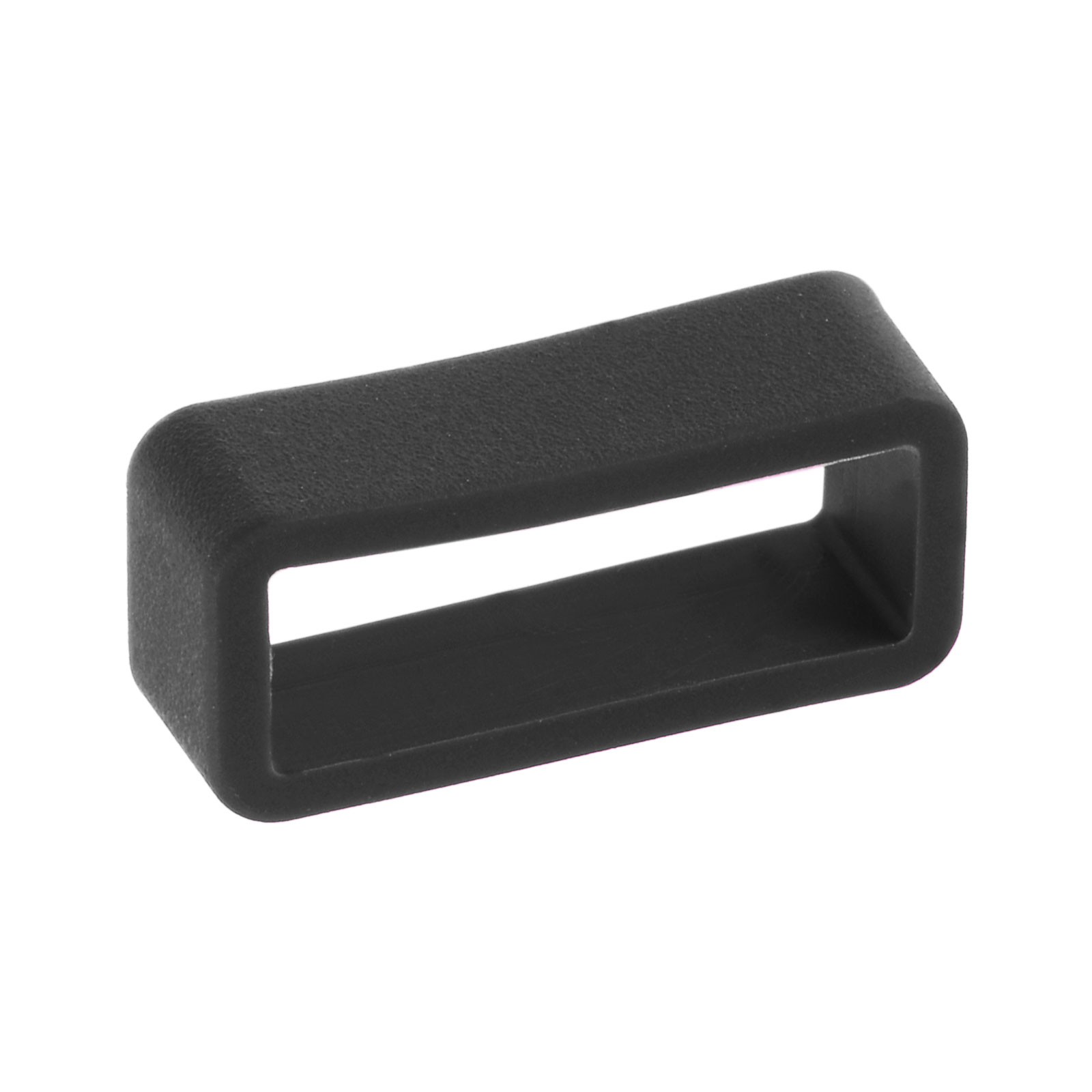 Watch Band Strap Loops Silicone for 18mm Width Watch Band Black 4Set